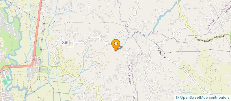 localisation de l'entreprise MADAME REBECCA MORNET  LE LAMENTIN