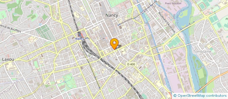 localisation de l'entreprise MADAME REBECCA N'DIAYE  NANCY