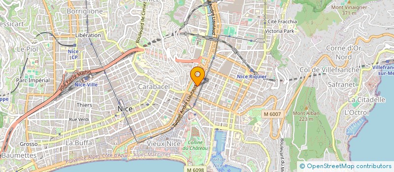 localisation de l'entreprise MADAME REBECCA NOLAN  NICE