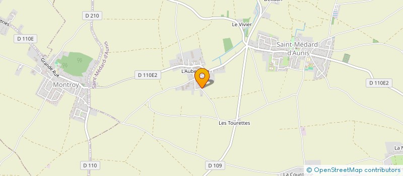 localisation de l'entreprise MADAME REBECCA NYFFENEGGER  SAINT-MEDARD-D'AUNIS