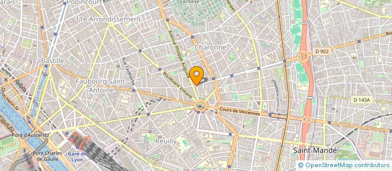 localisation de l'entreprise MADAME REBECCA PANIAN  PARIS