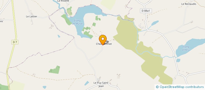 localisation de l'entreprise MADAME REBECCA PASSMORE à SAINT-LEGER-MAGNAZEIX