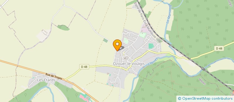 localisation de l'entreprise MADAME REBECCA POTIER  VERNEUIL-L'ETANG