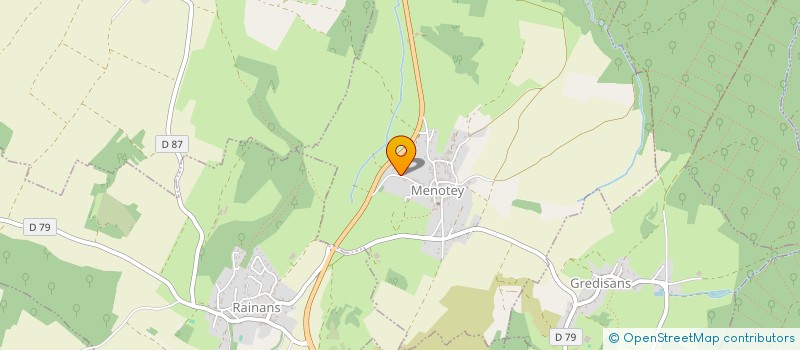 localisation de l'entreprise MADAME REBECCA POURCELOT  MENOTEY