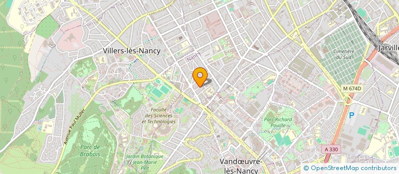 localisation de l'entreprise MADAME REBECCA RENAR  NANCY