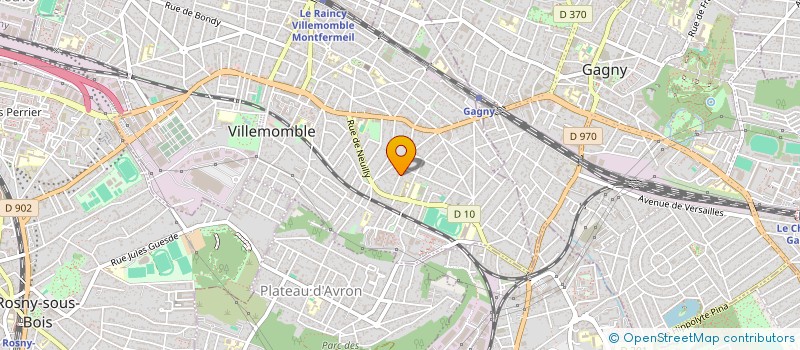 localisation de l'entreprise MADAME REBECCA SEIF à NOISY-LE-GRAND