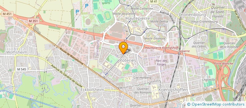 localisation de l'entreprise MADAME REBECCA SOULYAVONG à STRASBOURG