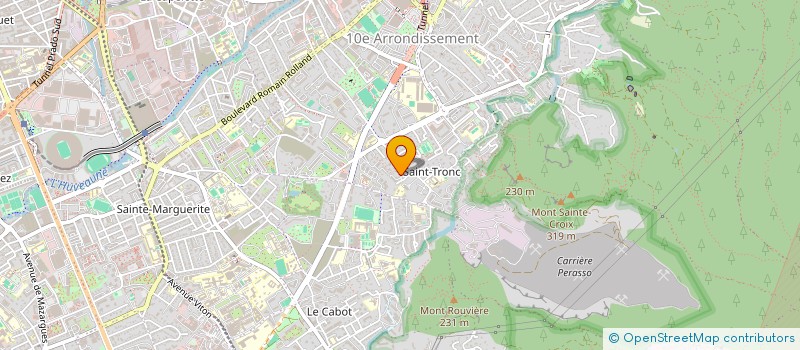 localisation de l'entreprise MADAME REBECCA TEBOL à MARSEILLE