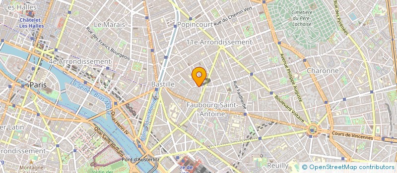 localisation de l'entreprise MADAME REBECCA URRESOLA à PARIS