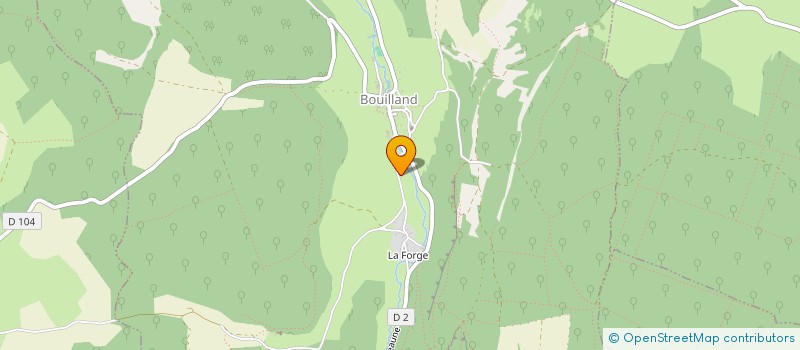 localisation de l'entreprise MADAME REBECCA WASSERMAN  BOUILLAND