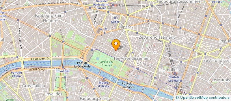 localisation de l'entreprise MADAME REBECCA WOOD  PARIS