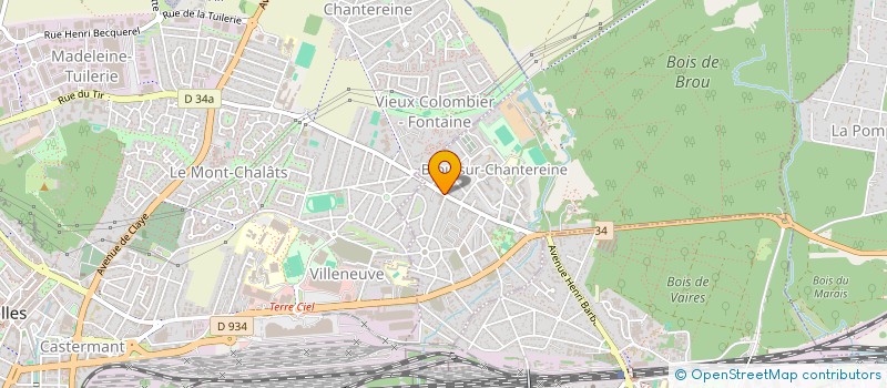 localisation de l'entreprise MADAME REBECCCA SANCHEZ  BROU-SUR-CHANTEREINE