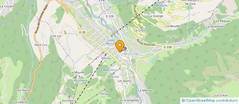 localisation de l'entreprise MADAME REBEKCA CLAPHAM à MORZINE