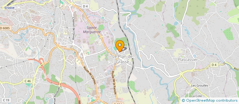 localisation de l'entreprise MADAME REBH HAFSIA  GRASSE