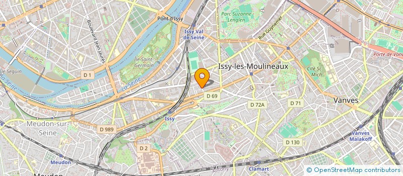 localisation de l'entreprise MADAME REBIHA BOUGOUFFA à ISSY-LES-MOULINEAUX