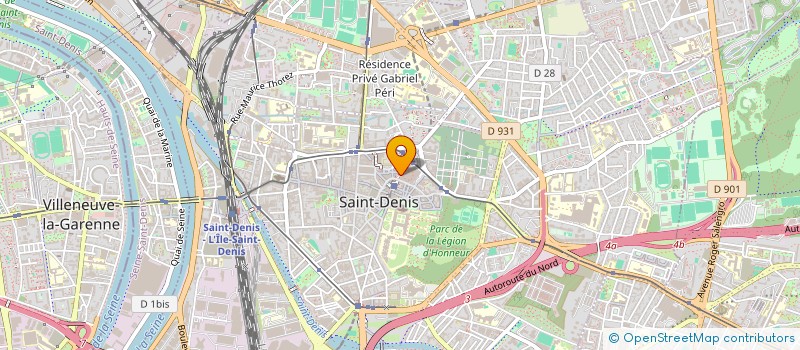 localisation de l'entreprise MADAME REBIHA HAMDAOUI à SAINT-DENIS