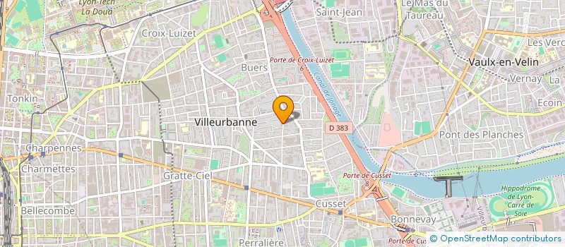 localisation de l'entreprise MADAME REBIHA HEROUAL à VILLEURBANNE