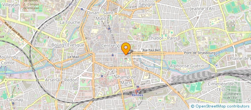 localisation de l'entreprise MADAME REBIHA LADIMI  RENNES