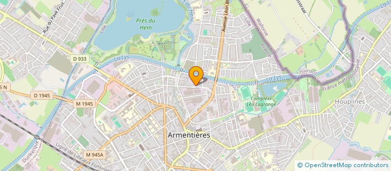 localisation de l'entreprise MADAME REBIHA MABROUK à ARMENTIERES