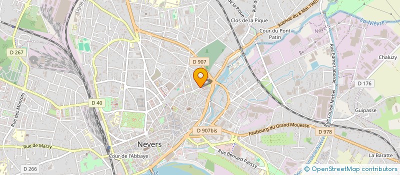 localisation de l'entreprise MADAME REBIHA MERIDJA à NEVERS