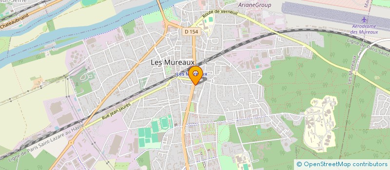 localisation de l'entreprise MADAME REBIHA SLIMI à LES MUREAUX