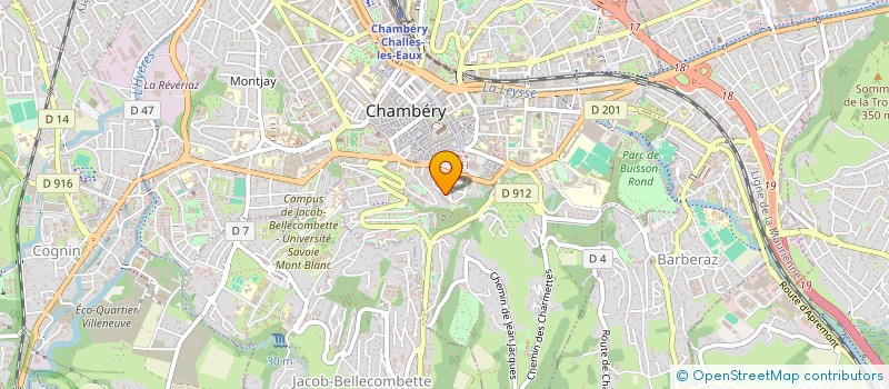 localisation de l'entreprise MADAME REDIONA GORA  CHAMBERY