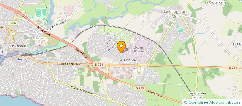 localisation de l'entreprise MADAME REENA CANTALOUBE  PORNIC