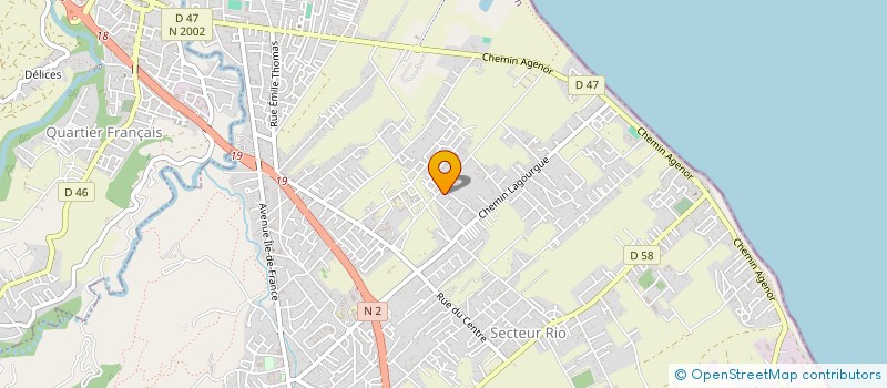 localisation de l'entreprise MADAME REENA SOUPRAMANIEN  SAINT-ANDRE