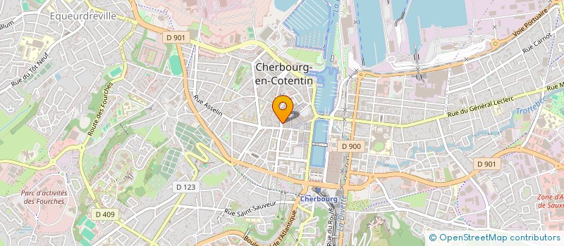 localisation de l'entreprise MADAME REGANE MUROT à CHERBOURG-EN-COTENTIN