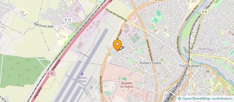localisation de l'entreprise MADAME REGINA DOLEZELOVA à POITIERS
