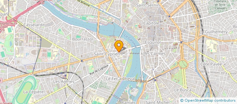 localisation de l'entreprise MADAME REGINA GIAMPIETRO à TOULOUSE