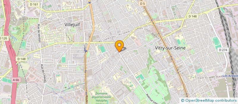 localisation de l'entreprise MADAME REGINA HEJTMANEK à VITRY-SUR-SEINE