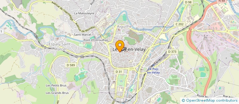 localisation de l'entreprise MADAME REGINA LOWE à LE PUY-EN-VELAY