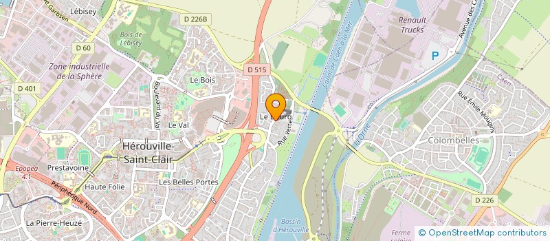 localisation de l'entreprise MADAME REGINA PAIS  HEROUVILLE-SAINT-CLAIR