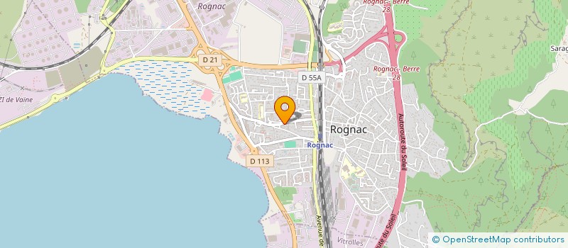 localisation de l'entreprise MADAME REGINA PEDONE à ROGNAC