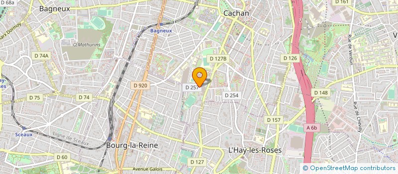localisation de l'entreprise MADAME REGINA YARABOU ZAHOUROU à CACHAN