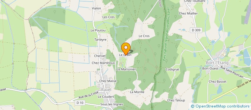 localisation de l'entreprise MADAME REGINE ANDRE  RAVEL