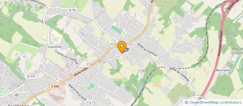 localisation de l'entreprise MADAME REGINE ANSELMI  CASTELMAUROU