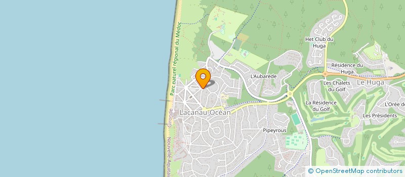 localisation de l'entreprise MADAME REGINE ARRAS  LACANAU