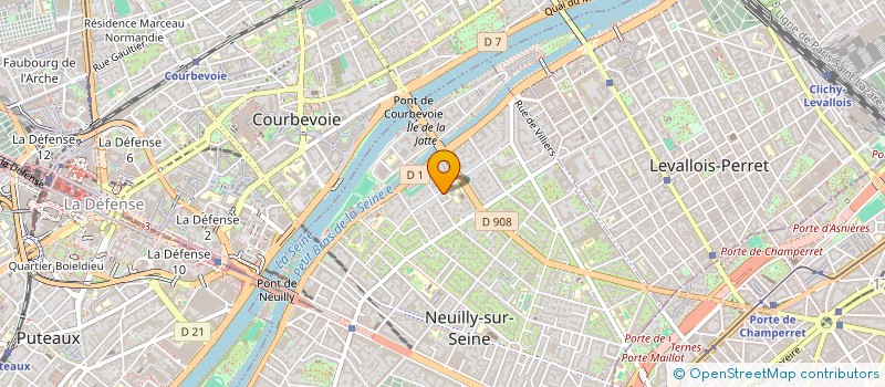 localisation de l'entreprise MADAME REGINE ASSERAF à NEUILLY-SUR-SEINE