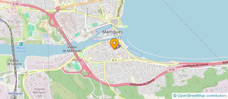 localisation de l'entreprise MADAME REGINE ATTOLINI à MARTIGUES
