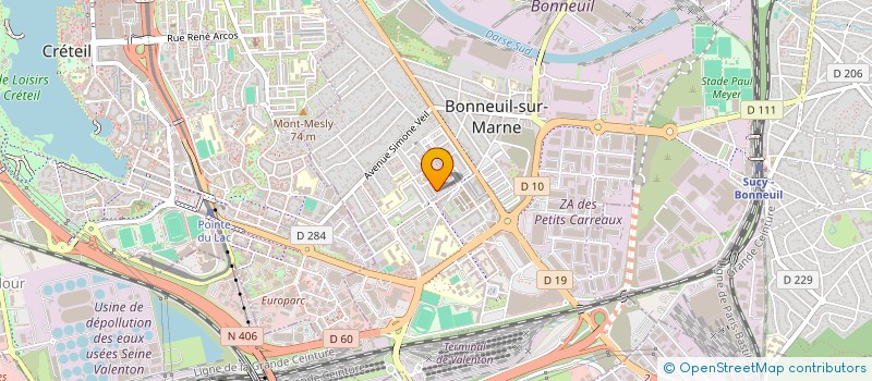 localisation de l'entreprise MADAME REGINE AYITE à BONNEUIL-SUR-MARNE