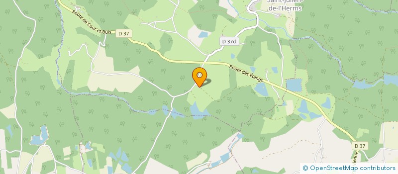 localisation de l'entreprise MADAME REGINE BARATAUD  COUR-ET-BUIS