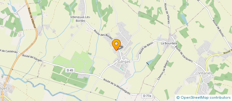 localisation de l'entreprise MADAME REGINE BELLOSO  GARGAS