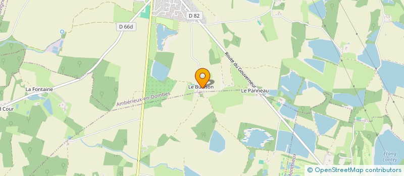 localisation de l'entreprise MADAME REGINE BERTHIER à AMBERIEUX-EN-DOMBES