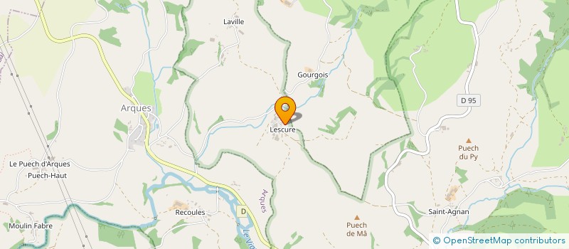 localisation de l'entreprise MADAME REGINE BERTRAND  SEGUR