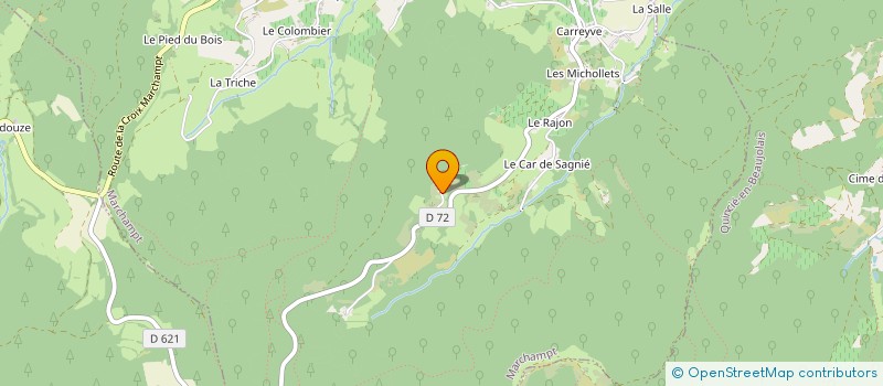 localisation de l'entreprise MADAME REGINE BIEDERMANN  DEUX-GROSNES