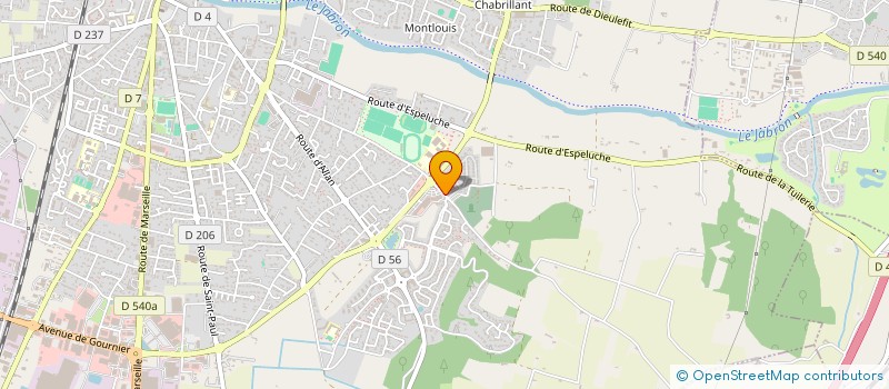 localisation de l'entreprise MADAME REGINE BISCARA  MONTELIMAR