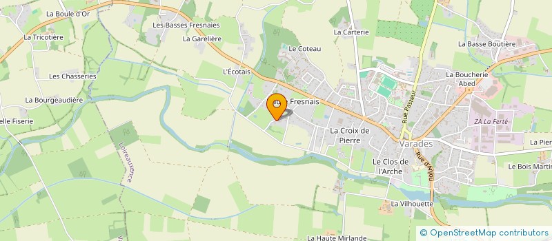 localisation de l'entreprise MADAME REGINE BOGARD à LOIREAUXENCE