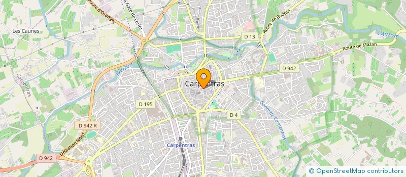 localisation de l'entreprise MADAME REGINE BOREL-BONNEFOI à CARPENTRAS
